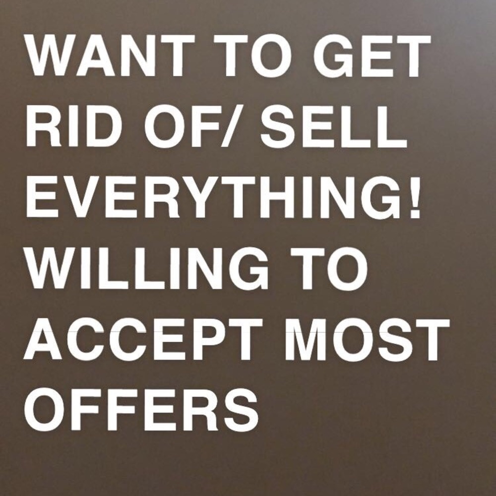 ACCEPTING ALL/ MOST OFFERS!! OFFER NOW